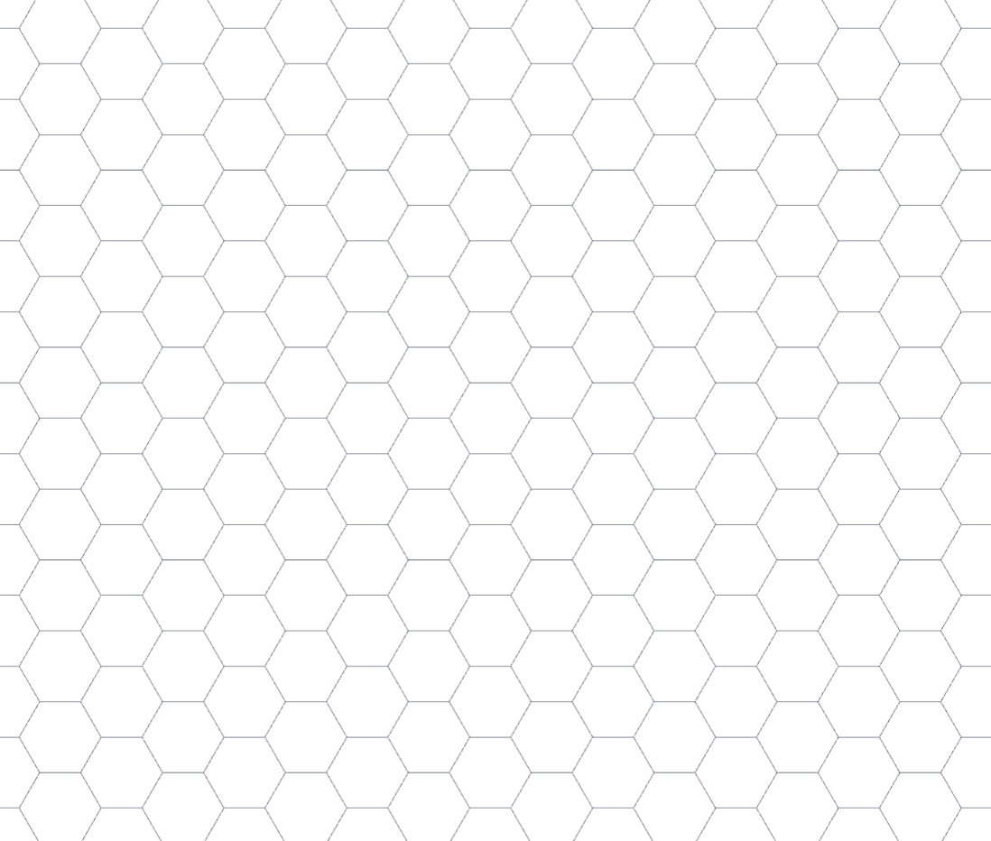 Example of flat-top hexagonal grid unsuitable for organic chemistry
