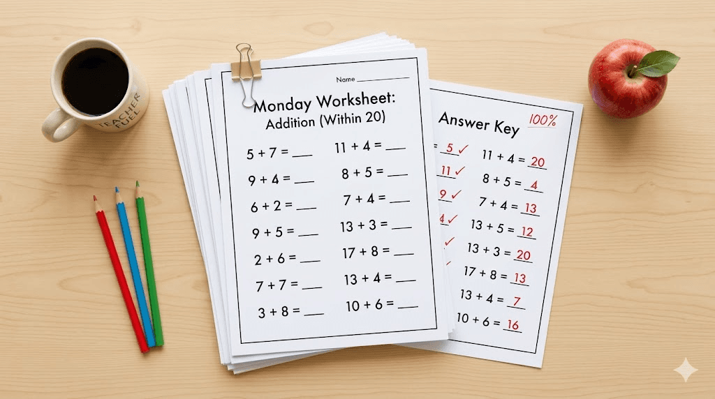 Weekly Math Pack Pro